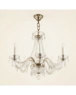 Kelly 4 - Light Shaded Classic / Traditional Chandelier (synthetic illustration; no displayed measurements)
