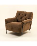 Horning 27.9 '' Wide Tufted Papasan Chair (synthetic illustration; no displayed measurements)