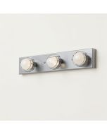 3-Light Industrial Bathroom Vanity Light Metal Wire Cage Wall Sconce Wall Lamp (synthetic illustration; no displayed measurements)