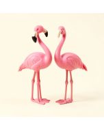 2 Piece Polyresin Flamingo Set (synthetic illustration; no displayed measurements)