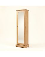 Lockable Jewelry Cabinet Armoire Standing Jewelry Holder Organizer (synthetic illustration; no displayed measurements)