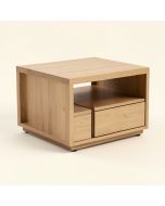 Flaner Floor Shelf Coffee Table With Storage (synthetic illustration; no displayed measurements)